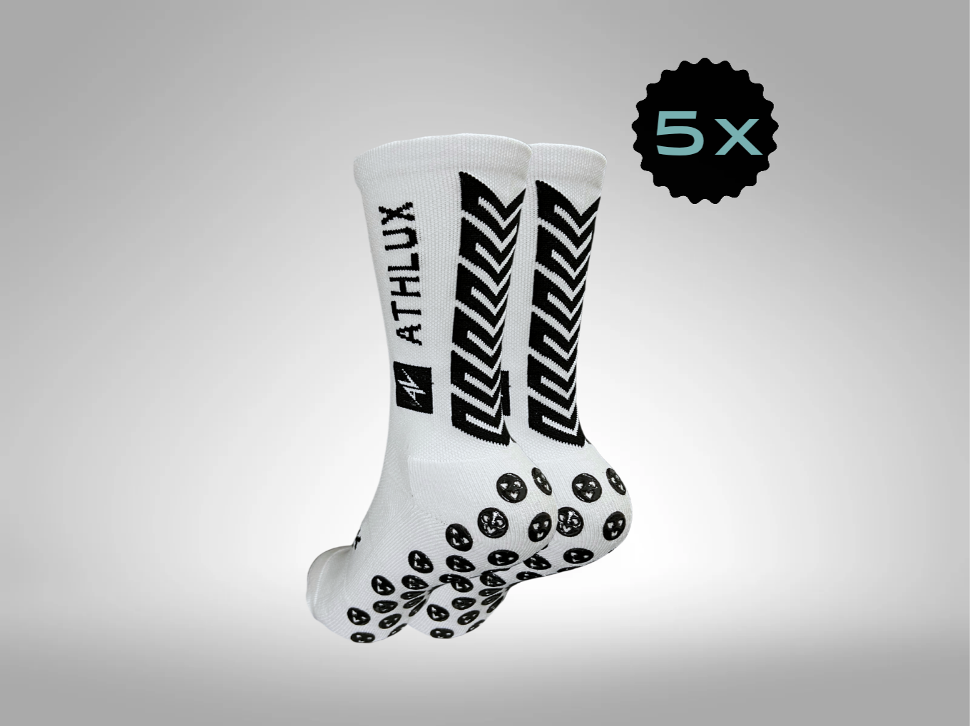 Athlux Gripsocks PRO - Paket 5 parov