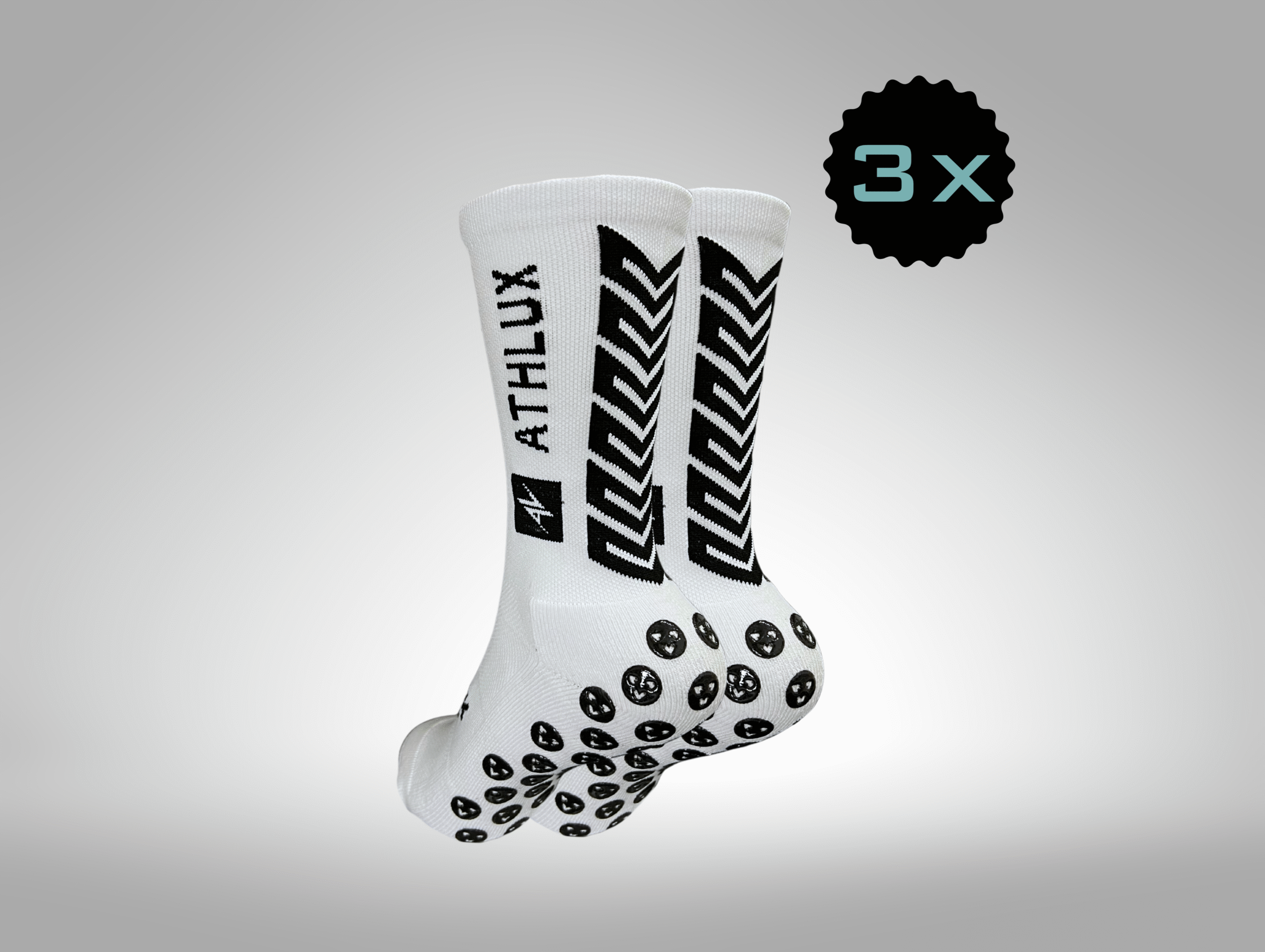Athlux Gripsocks PRO - Paket 3 parov