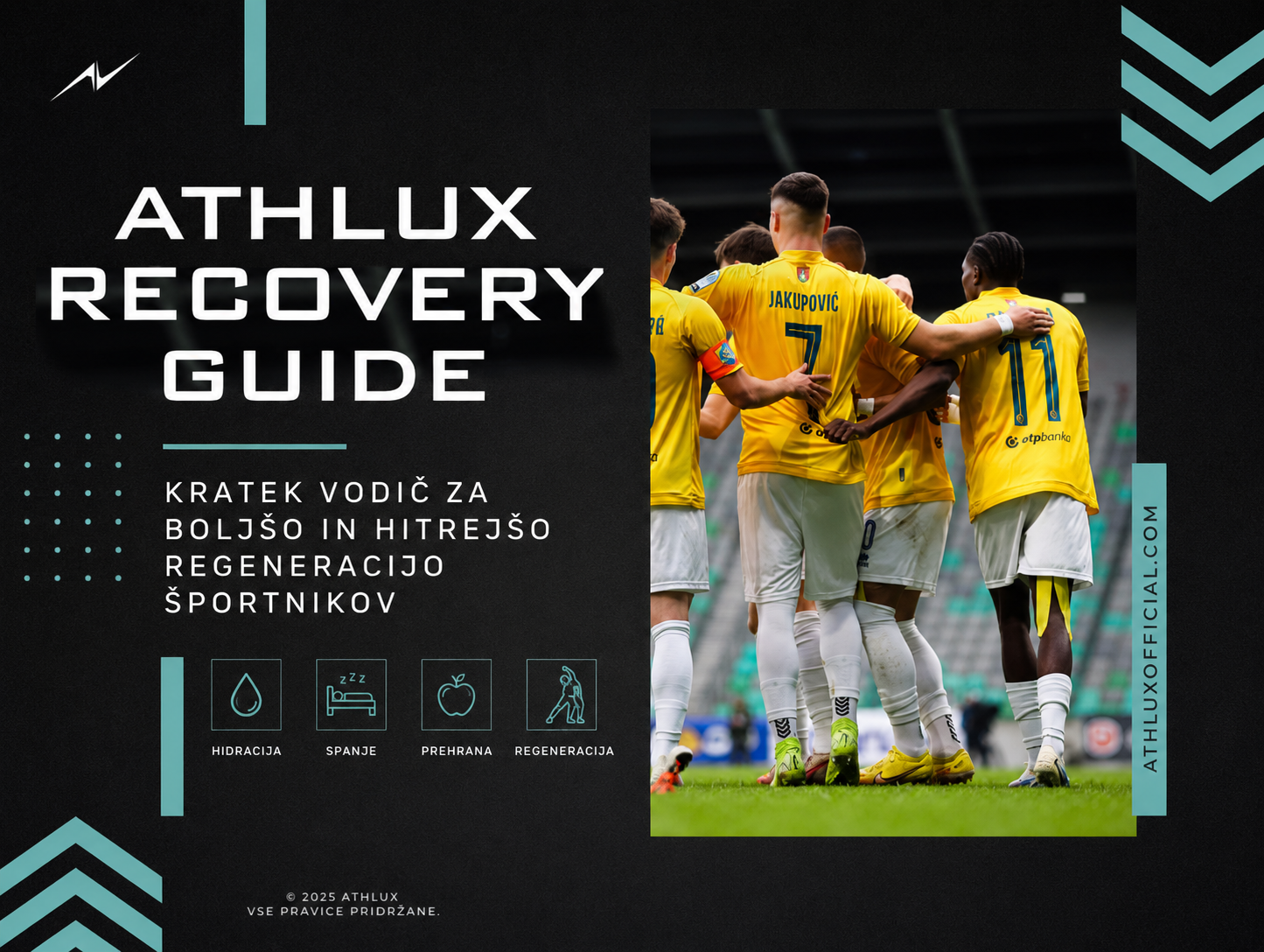 Athlux recovery guide - PDF za hitrejšo in boljšo regeneracijo